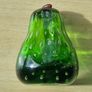 Murano -style  glass paperweight in the shape of a pear, Image 4