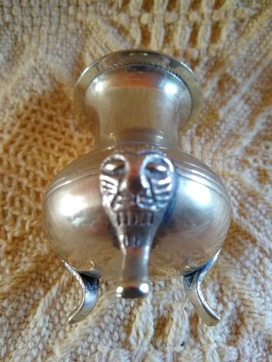 Antique Salt and Pepper Condiment Set