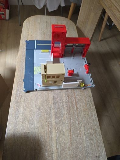 Matchbox fire station