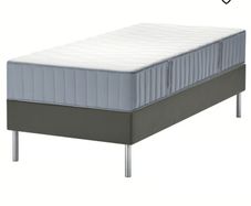 single bed and mattress