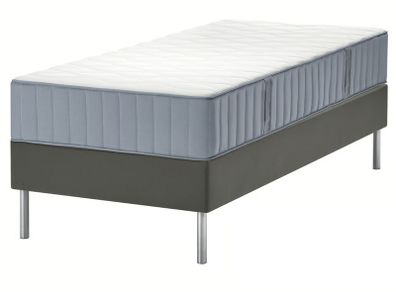 single bed and mattress