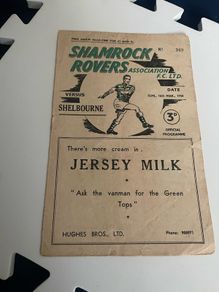 Two Rare League Of Ireland Programs