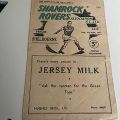 Two Rare League Of Ireland Programs