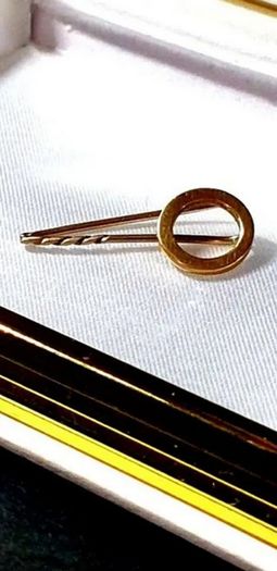 Vintage 9ct Gold Tie Pin