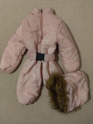 Waterproof hooded Pram Suit, all in one,
