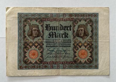 Germany 100 Mark 1920 Banknote