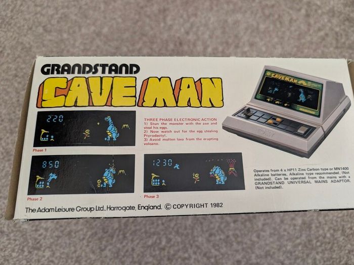 Grandstand Cave man handheld for repair