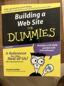 building a website for dummies - book
