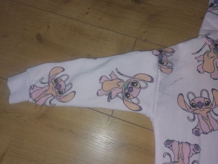 x2 Bundle - Disney Angel Hoodie Jumper + Primark Hoodie Zipped Jacket - Size - 4-5 Years