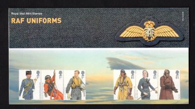 2008 Great Britain Military uniforms (RAF) Commemorative Stamps Presentation Pack