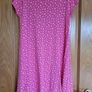 Pink Tent Style Dress with Flower Design - Size S / 164cm / 13-14 years Image 2