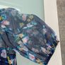 Bnwt Savida blue organza top Image 2