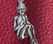Vintage Silver Pixie / Elf Pendant