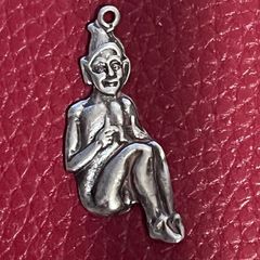 Vintage Silver Pixie / Elf Pendant