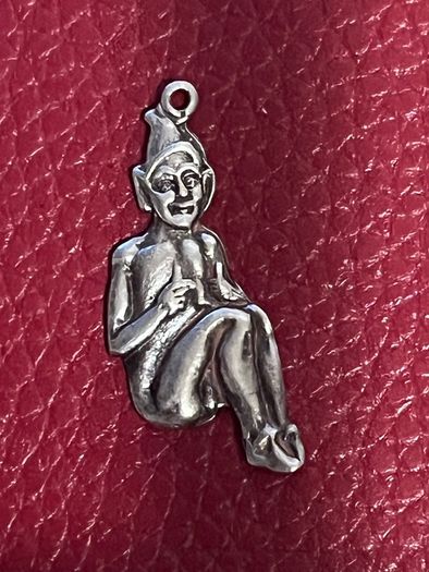 Vintage Silver Pixie / Elf Pendant