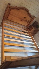 Mexican King Size Bed with bedside locker