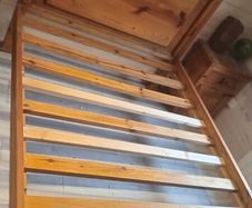 Mexican King Size Bed with bedside locker