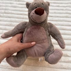 Disney Jungle Book Baloo Plush Soft Bear approx. 24 cm. Used please see photos