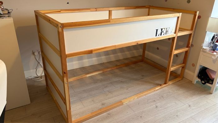 bunk bed Ikea kura