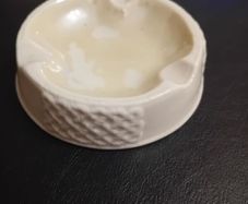 Belleek China ashtray
