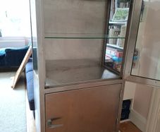 Mid century medical cabinet