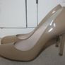 LK Bennett Nude Patent Round Toe Court Shoes  Like New - EU 39/U.K. 6 Image 3