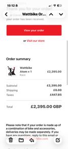 Wattbike ATOM