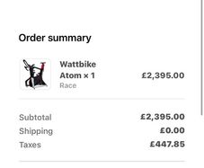 Wattbike ATOM