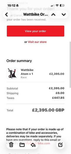 Wattbike ATOM