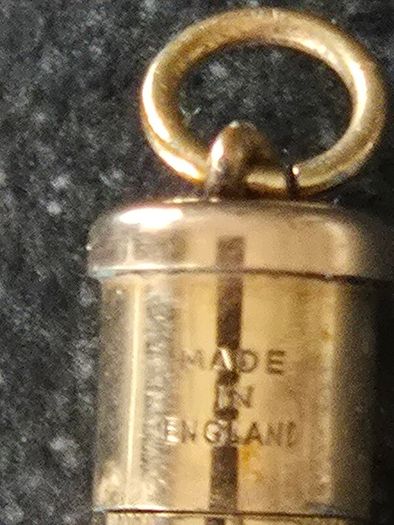 Vintage Gold Plated propelling pencil
