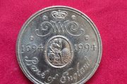 1994 2 pound coin for the 300th Anniversary of the Bank of England