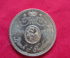 1994 2 pound coin for the 300th Anniversary of the Bank of England
