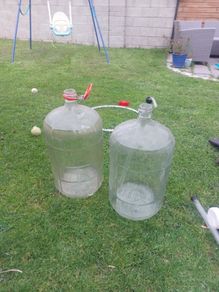 2 x 5 Gal Glass Carboy