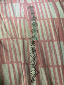 Irish Sterling silver braclet with floral design
