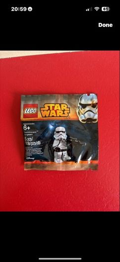 lego Star Wars Polybags minifigures ships etc