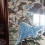 Large Framed Cross-stitch Framed Picture Image 6