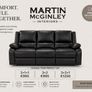 New Larson Sofa Sets Full Recliners Image 3