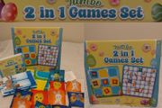 Jumbo 2 In 1 Games Set New In Box