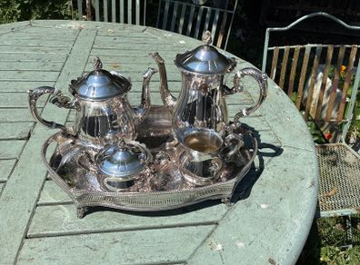 Newbridge silver plated tea & coffee set
