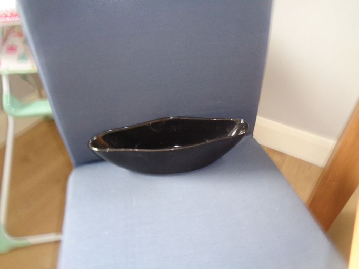 Vintage Wavy Ceramic Dish for Sale