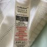 Lady's White Cotton Cardigan Image 3