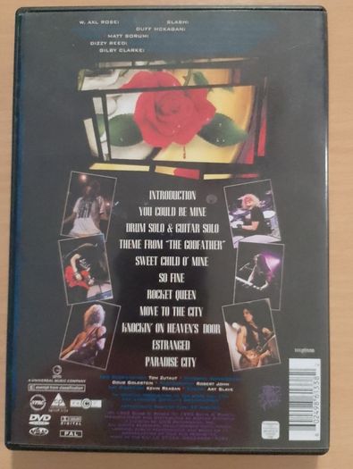 Guns N' Roses - Use Your Illusion II - World Tour - 1992 In Tokyo DVD (1992) EX+