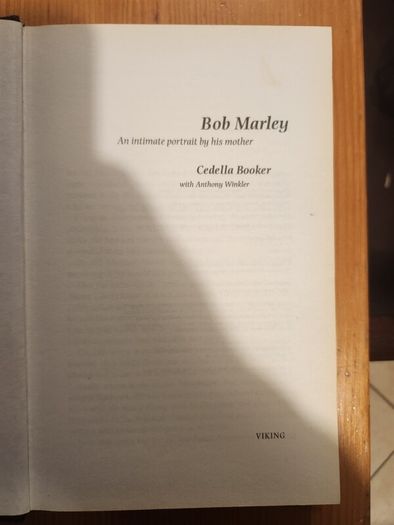 Bob Marley . An Intimate Portrait By His Mother. Cedella Booker. Hardback With Dustjacket In Good Condition. 37.