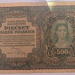 1919 polish 500 mark note