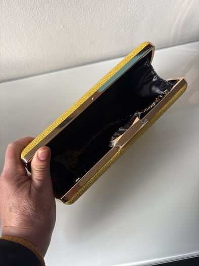 clutch bag Mustard
