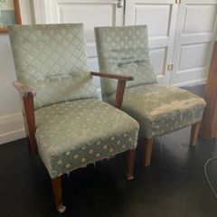 Chairs - art deco - re upholstery project