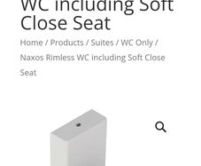 Rimless Close Coupled Toilet