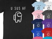 U Sus Bro Among Us Imposter Game Suspicious Crewmate Gift Super Soft Cotton Unisex T-Shirt