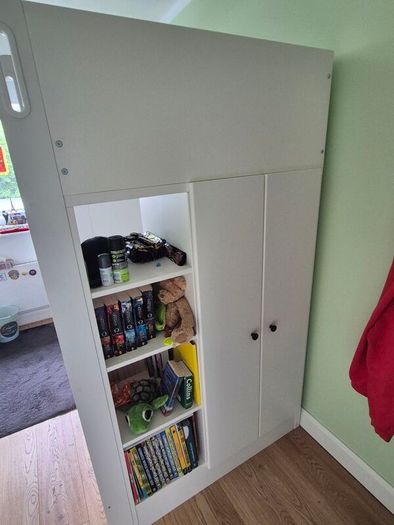 Ikea Loft Bed (incl. mattress)