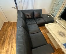 Leather L Shaped Couch